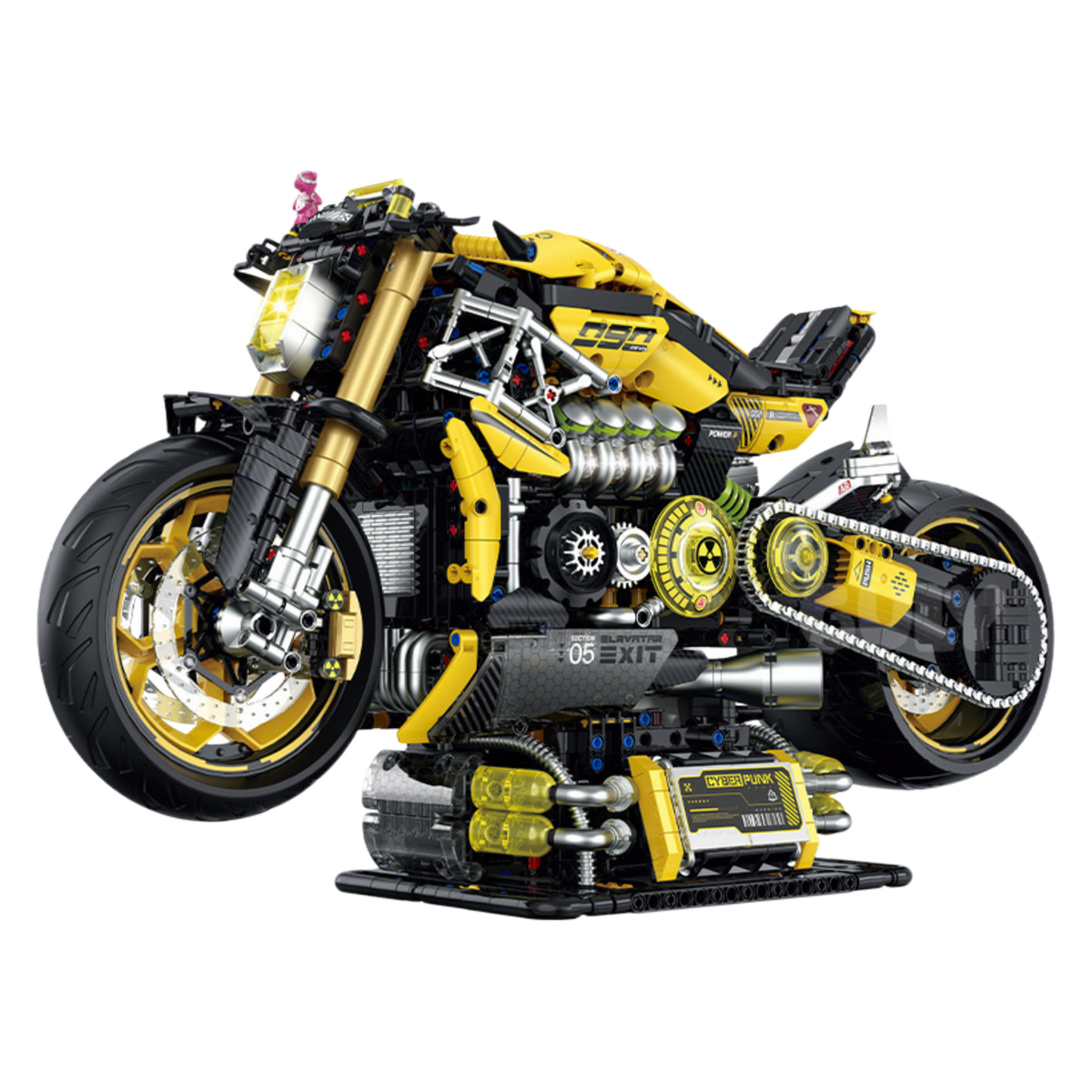 Ducati Diavel Motorised Custom 1:5 building set - image 1
