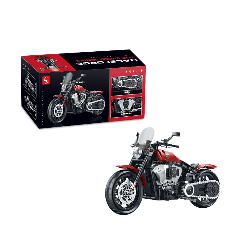 Harley-Davidson Softail Slim 1:8 building set - image 6