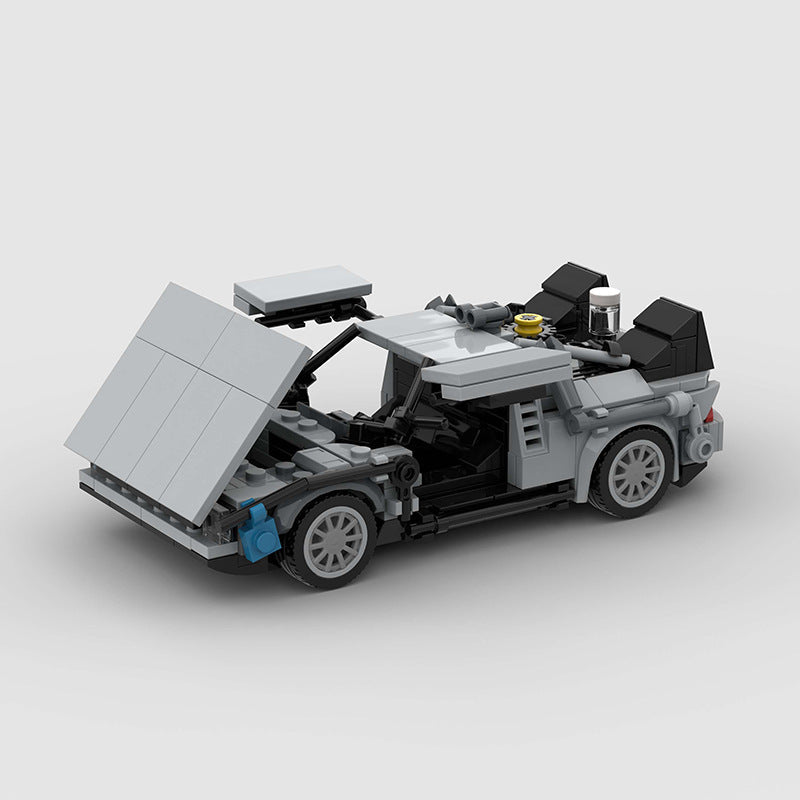 Brick MOC DeLorean DMC-12 Back to the Future - Brick Car Merchant