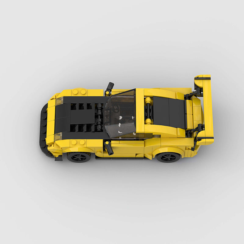 Brick MOC Mazda RX-7 FD "Keisuke" Initial D - Brick Car Merchant