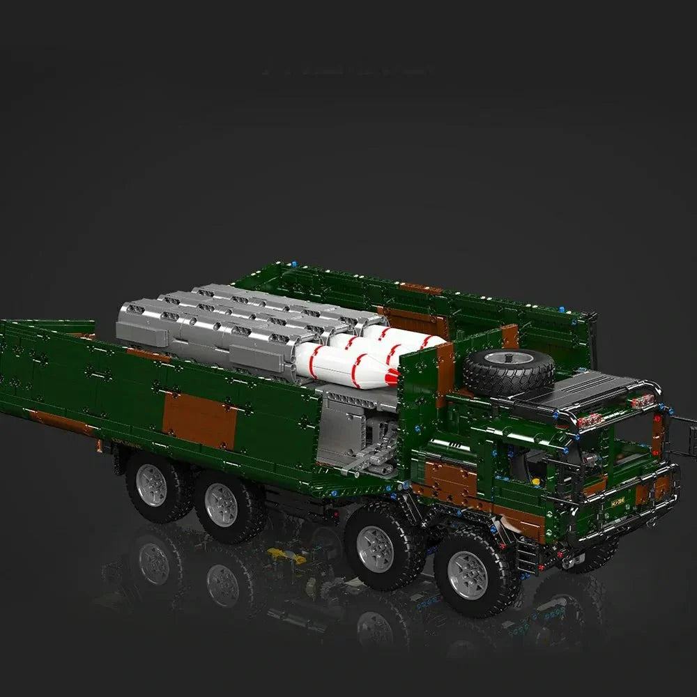 Brick MOC 8x8 Desert Heavy Hauler | 3594pcs - Brick Car Merchant