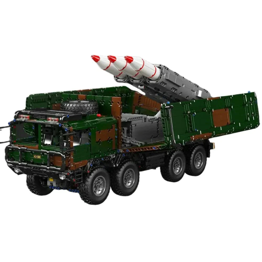 Brick MOC 8x8 Desert Heavy Hauler | 3594pcs - Brick Car Merchant