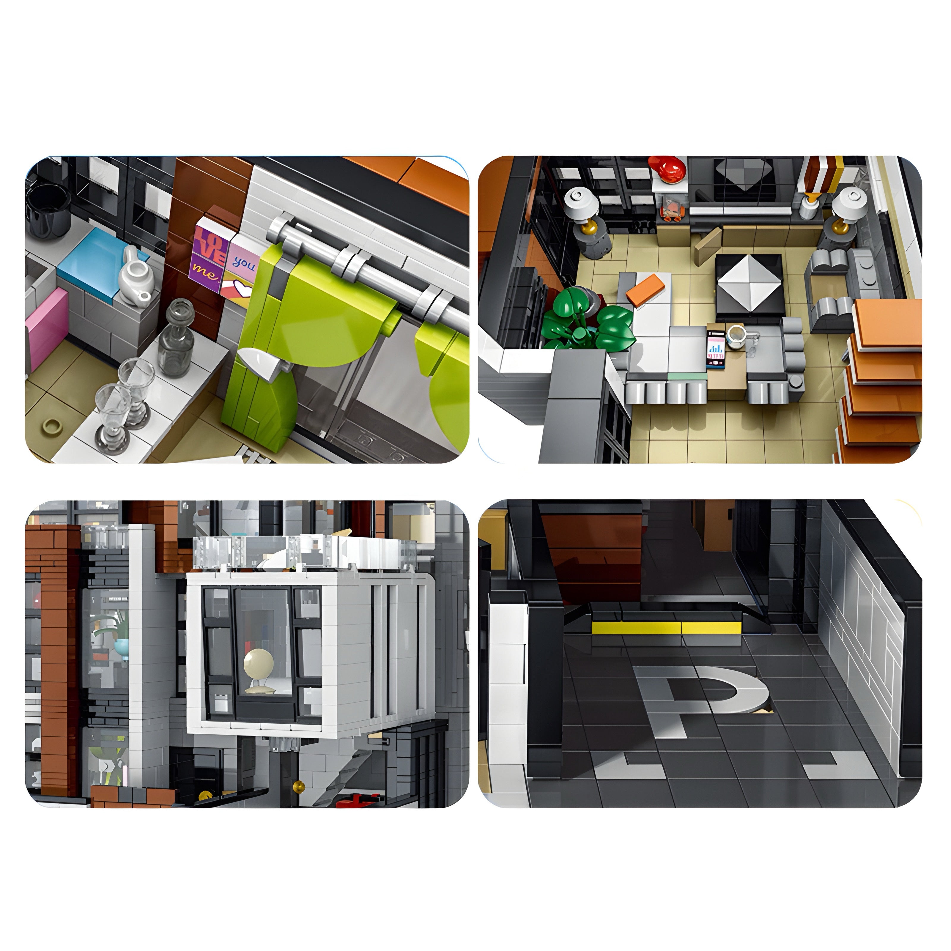 Brick MOC The Design Loft | 3446pcs - Brick Car Merchant