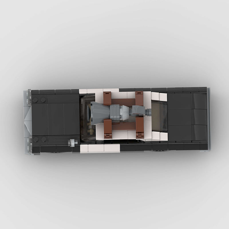 Brick MOC 1974 Dodge Monaco Bluesmobile from "The Blues Brothers" - Brick Car Merchant