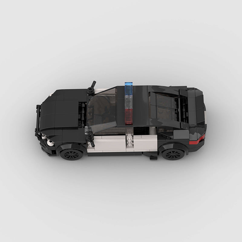 Brick MOC BMW M5 Police - Brick Car Merchant