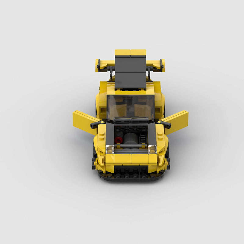 Brick MOC Mazda RX-7 FD "Keisuke" Initial D - Brick Car Merchant