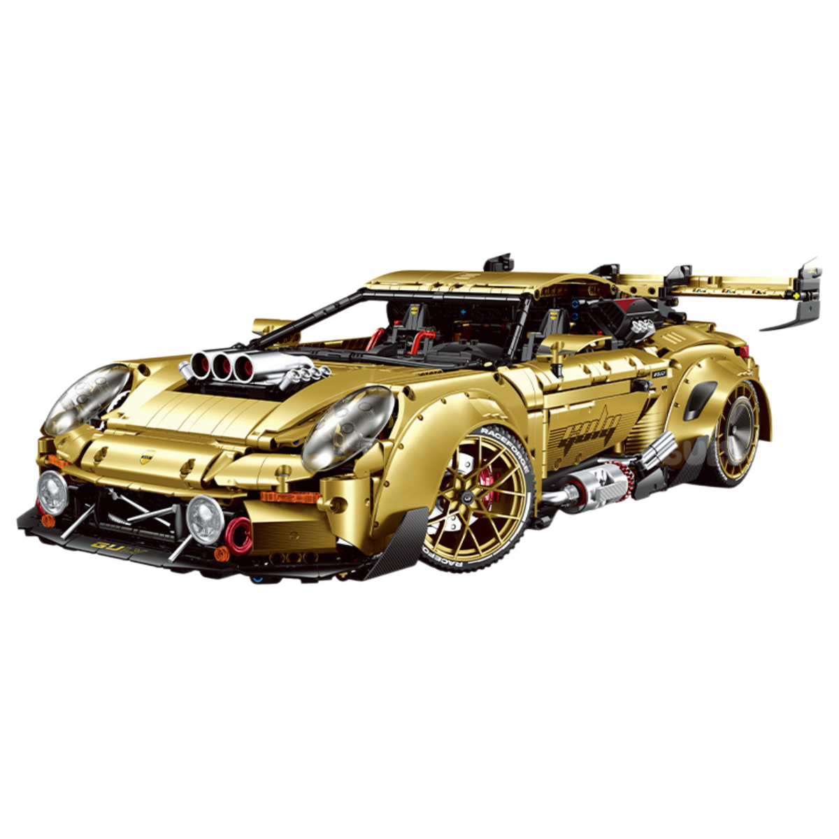 Brick MOC Porsche 911 GT3 RS Trackforce Edition | 3824 pieces - Brick Car Merchant