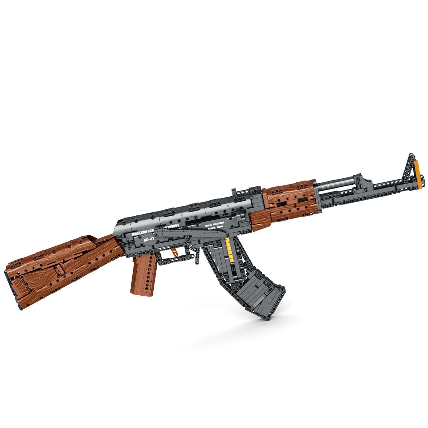 Brick MOC AK47 Assault Rifle V2 | 1366 pcs - Brick Car Merchant
