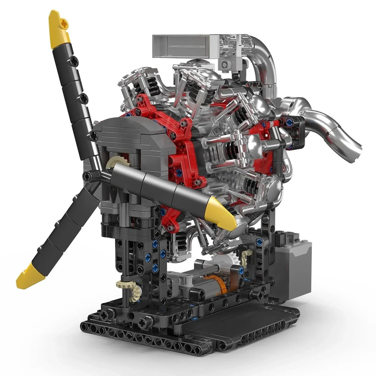 Brick MOC Aero Propulsion Engine Kit | 1147pcs - Brick Car Merchant