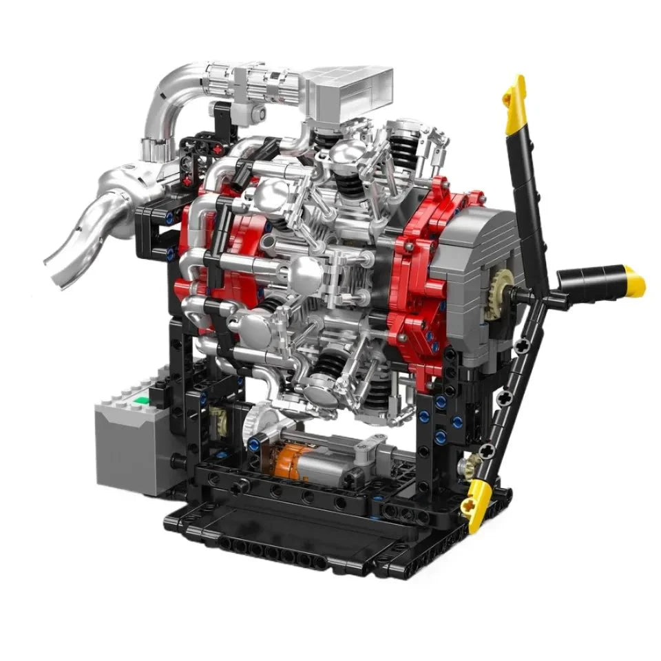 Brick MOC Aero Propulsion Engine Kit | 1147pcs - Brick Car Merchant