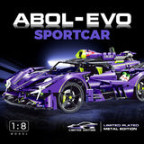 LEGO MOC Apollo EVO | Remote Control, Lightning Features, Electric Rear Tail, Electric Opening Features, Electric Rotating Cannon, 3909 pcs - Brick Car Merchant