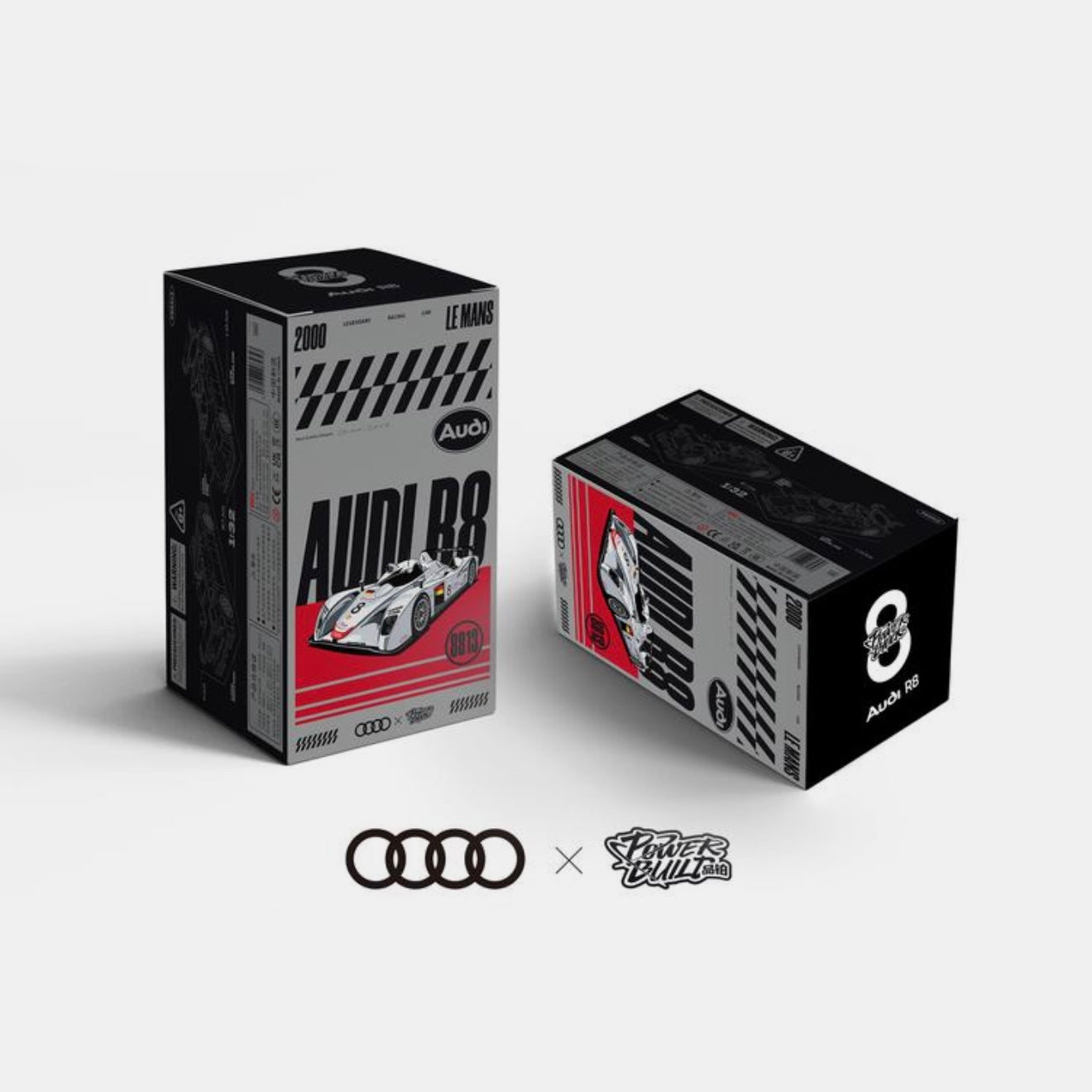 Brick MOC Audi R8 Le Mans 2000 - Brick Car Merchant
