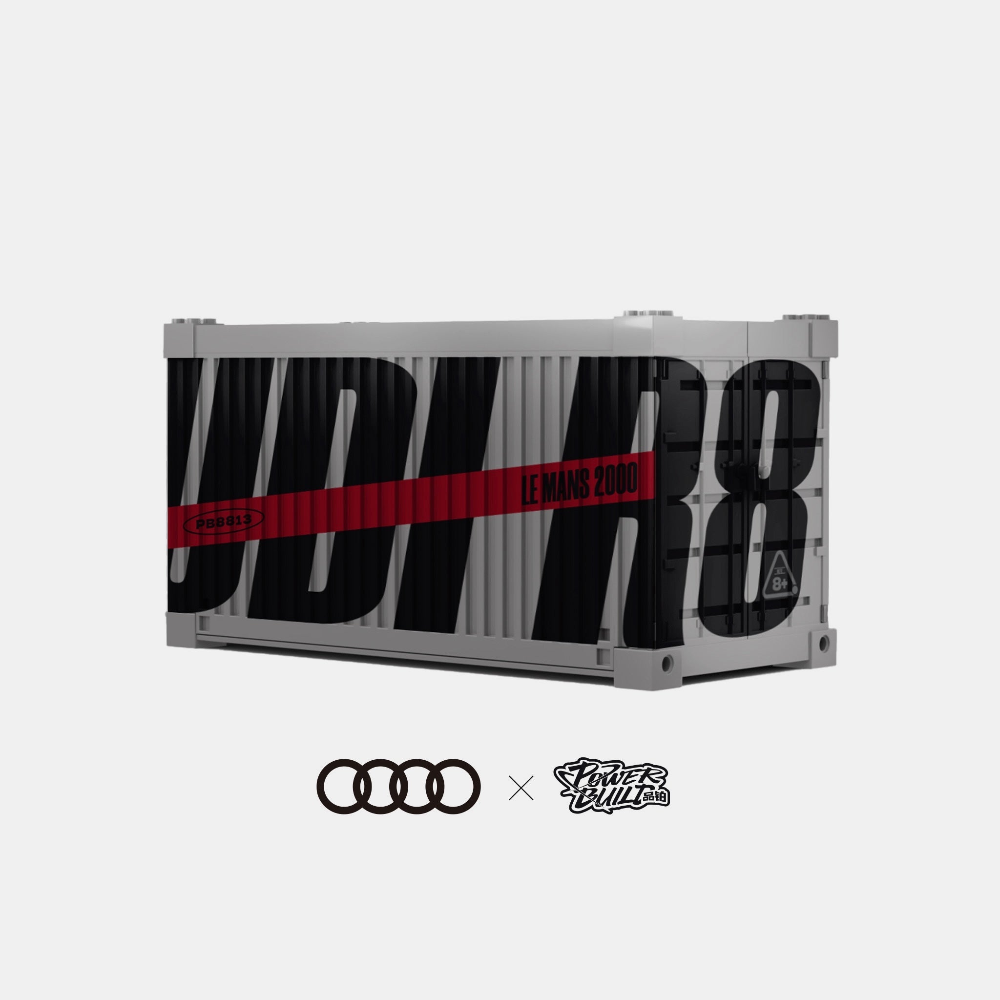 Brick MOC Audi R8 Le Mans 2000 - Brick Car Merchant