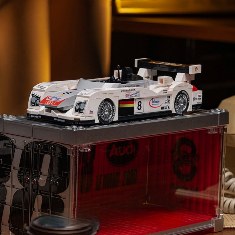 Brick MOC Audi R8 Le Mans 2000 - Brick Car Merchant