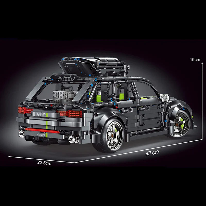 Brick MOC Audi RS6 | 2896 pcs - Brick Car Merchant