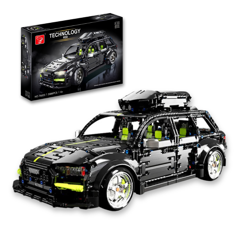 Brick MOC Audi RS6 | 2896 pcs - Brick Car Merchant