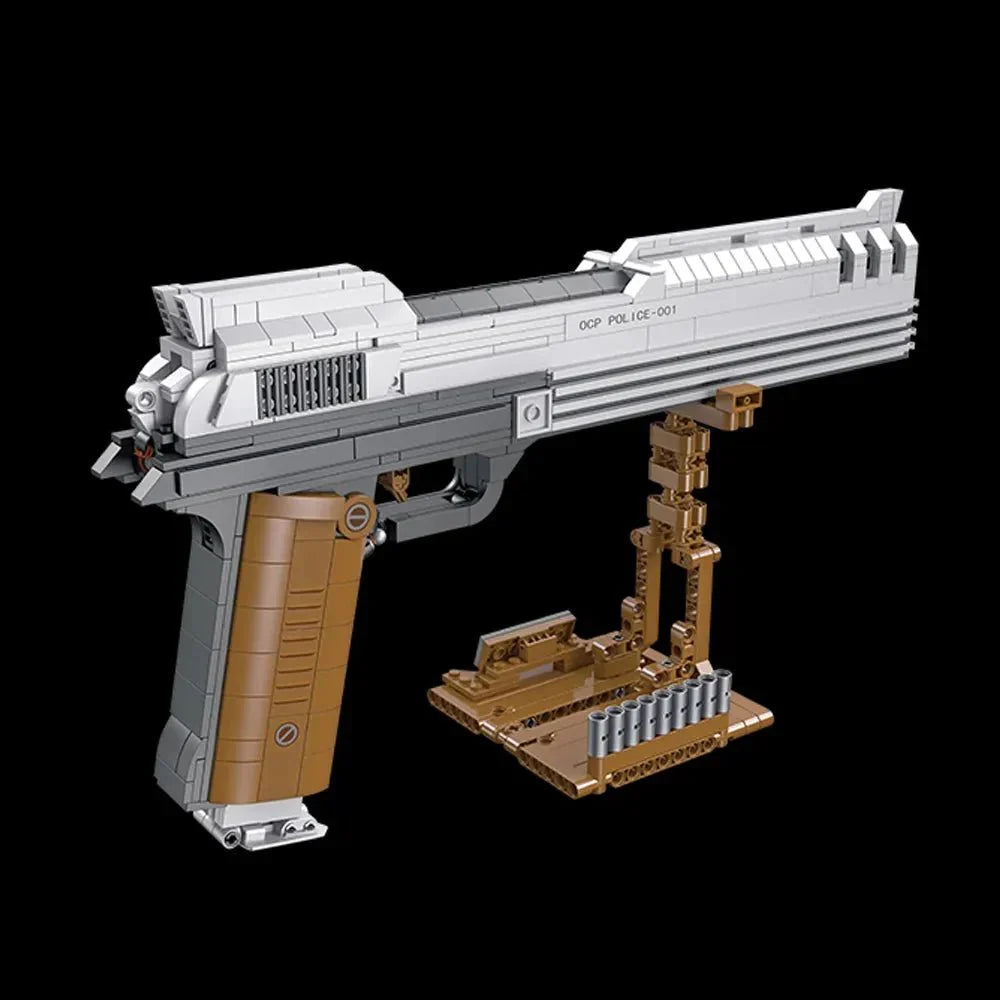 Brick MOC Auto-9 Pistol | 899 pcs - Brick Car Merchant