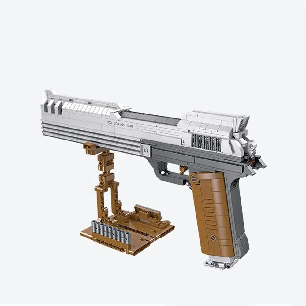 Brick MOC Auto-9 Pistol | 899 pcs - Brick Car Merchant