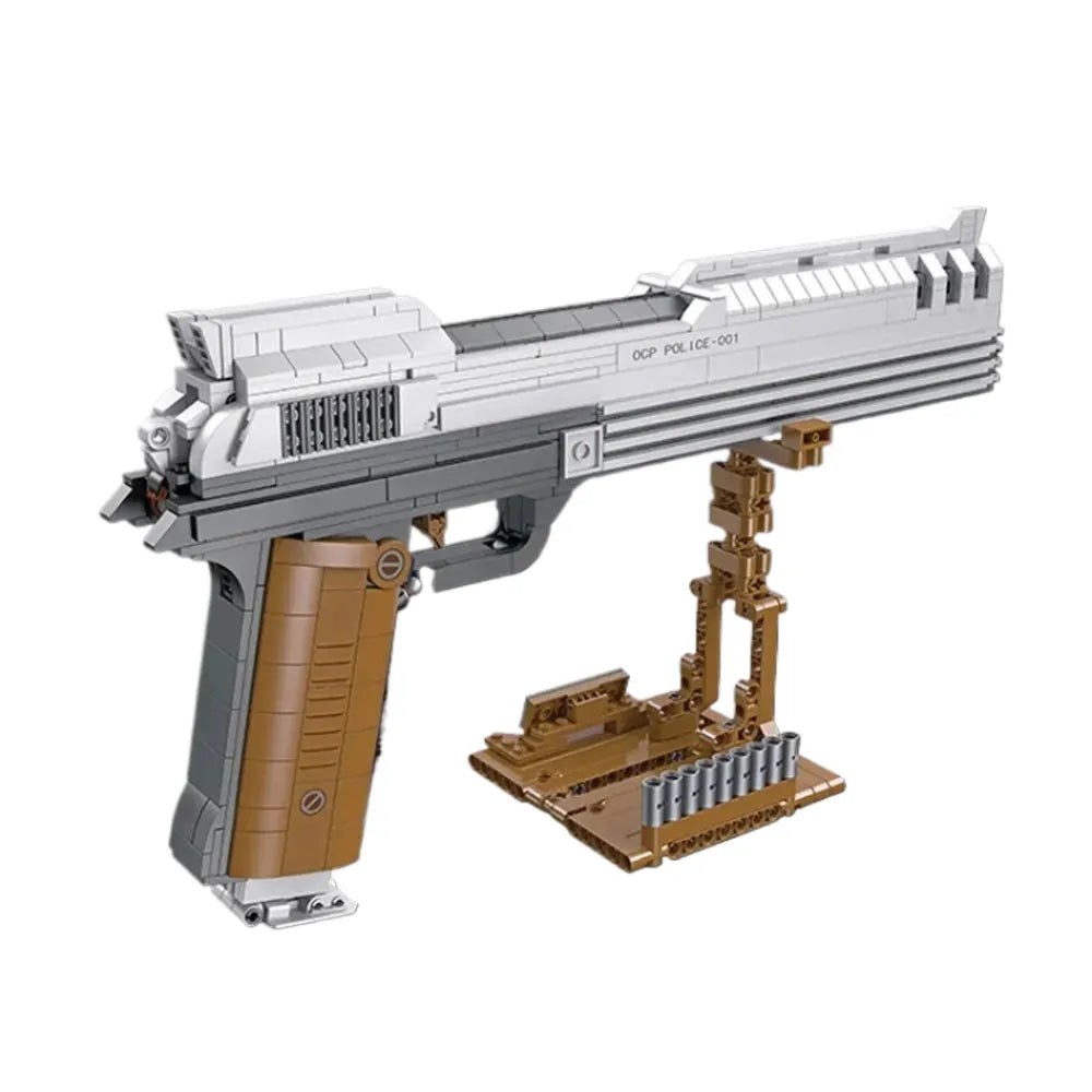 Brick MOC Auto-9 Pistol | 899 pcs - Brick Car Merchant