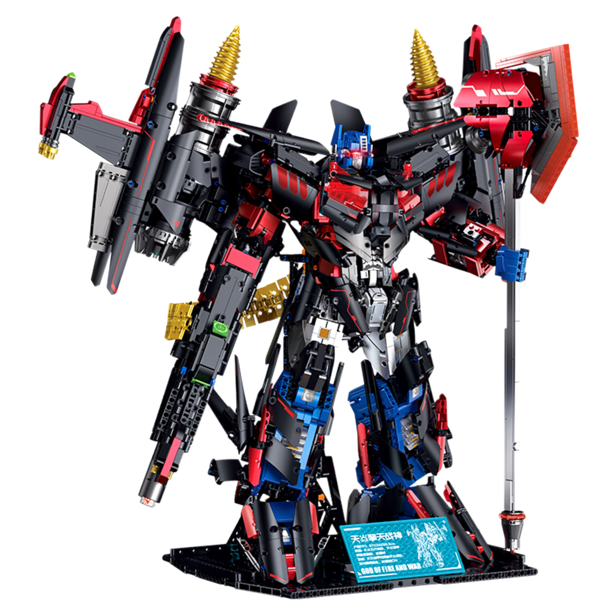 Brick MOC Siege Colossus Transforming Mecha | 4002pcs - Brick Car Merchant