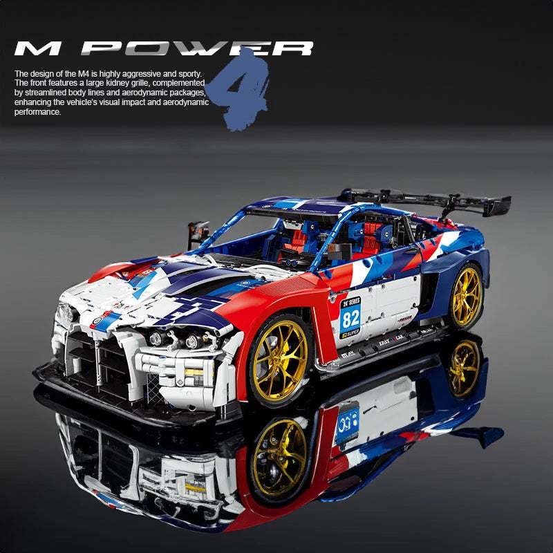 Brick MOC BMW M4 | 4555 pcs - Brick Car Merchant