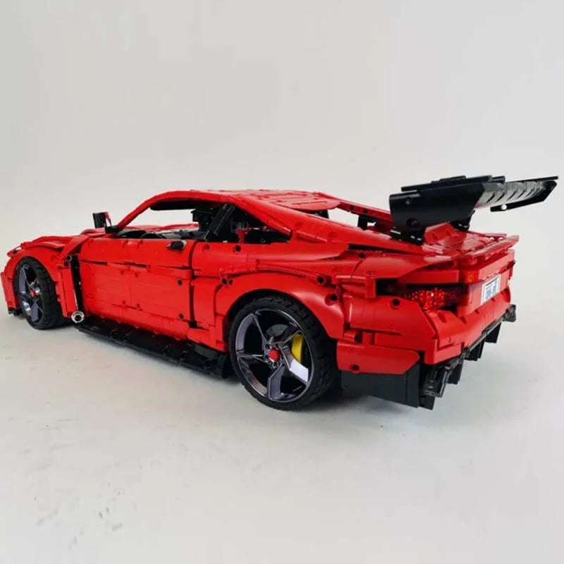Brick MOC BMW M4 G82 | Remote Control, Opening Features, 3780 pcs - Brick Car Merchant