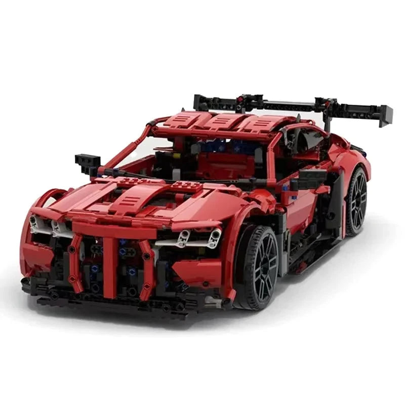 Brick MOC BMW M4 GT3 2024 - Brick Car Merchant