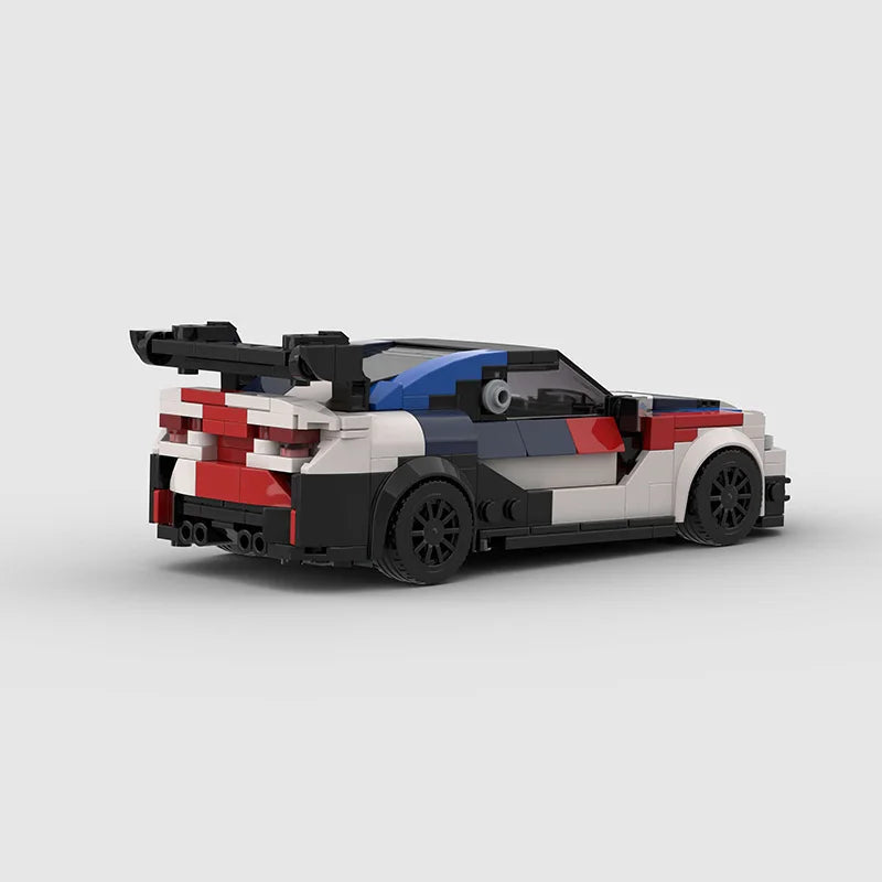 Brick MOC BMW M4 GT4 G82 - Brick Car Merchant