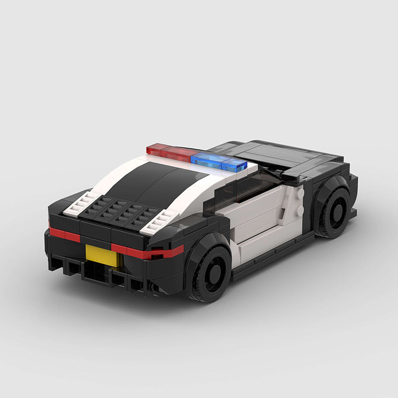 Brick MOC BMW M9 Police - Brick Car Merchant