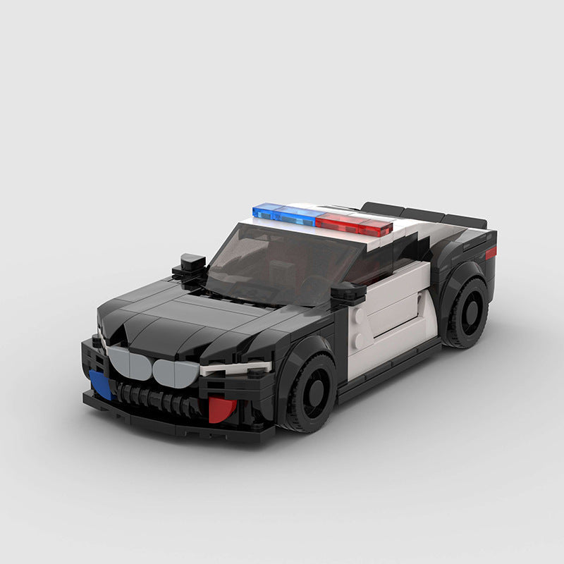 Brick MOC BMW M9 Police - Brick Car Merchant