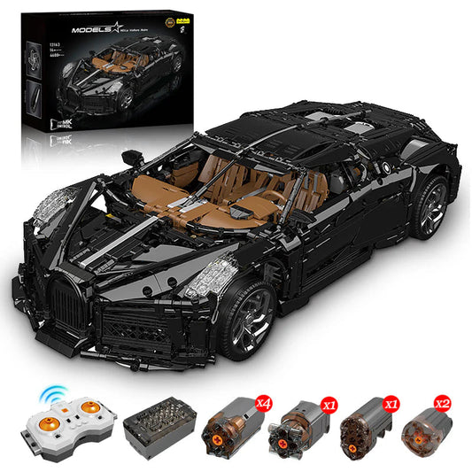 LEGO MOC Bugatti Chiron "Black Mamba" | 4688 pcs - Brick Car Merchant