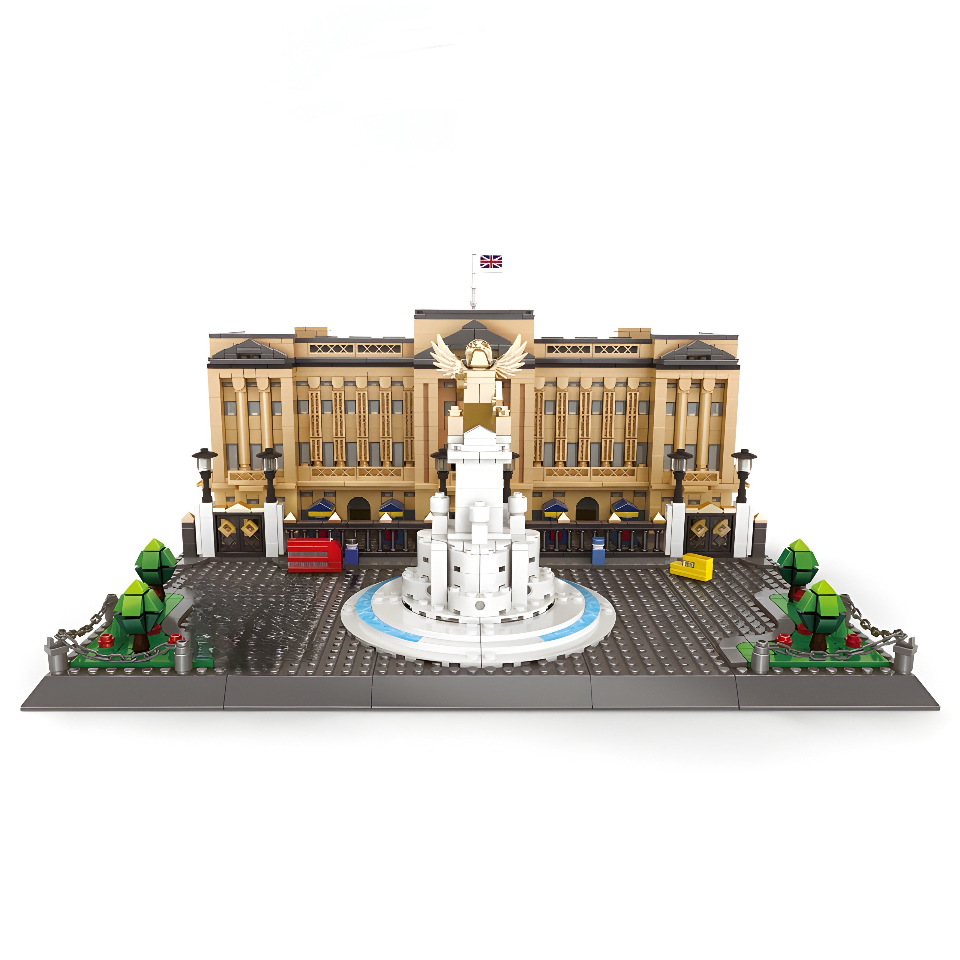 LEGO MOC Buckingham Palace | 1696pcs - Brick Car Merchant