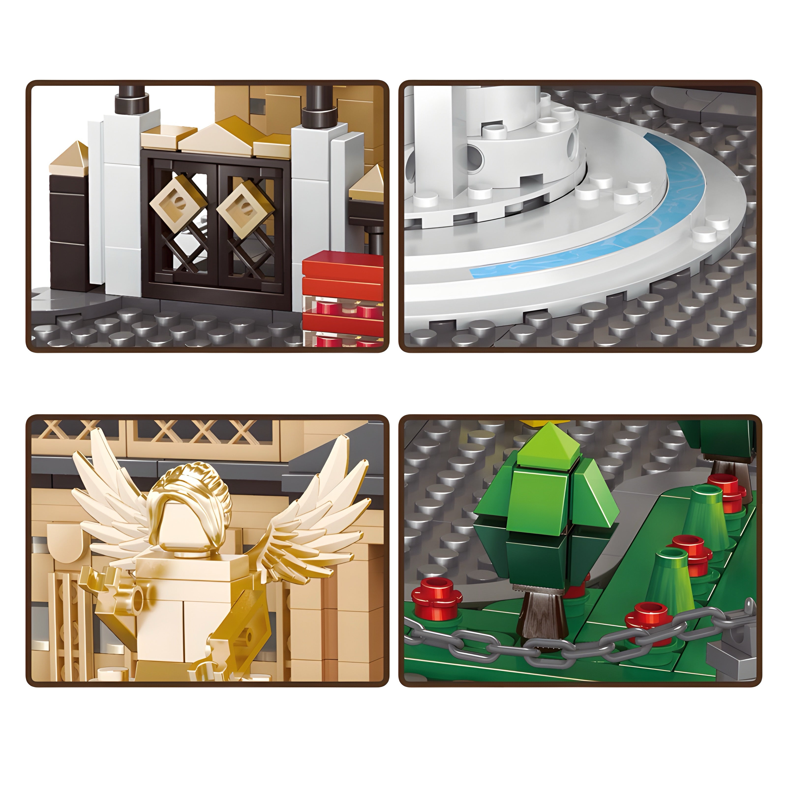 Brick MOC Buckingham Palace | 1696pcs - Brick Car Merchant