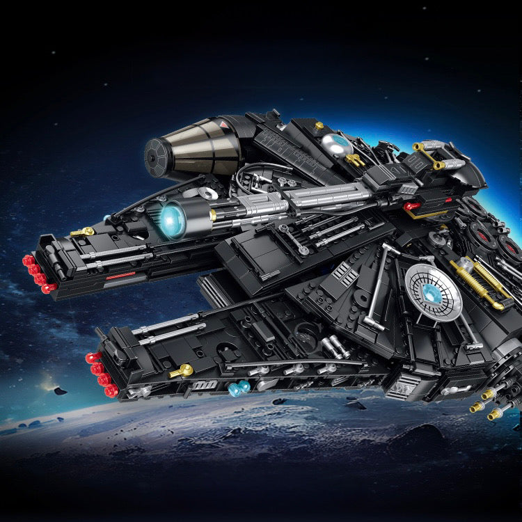 Dark Harbinger Space Carrier building kit - detail view 5 - Brick Car Merchant