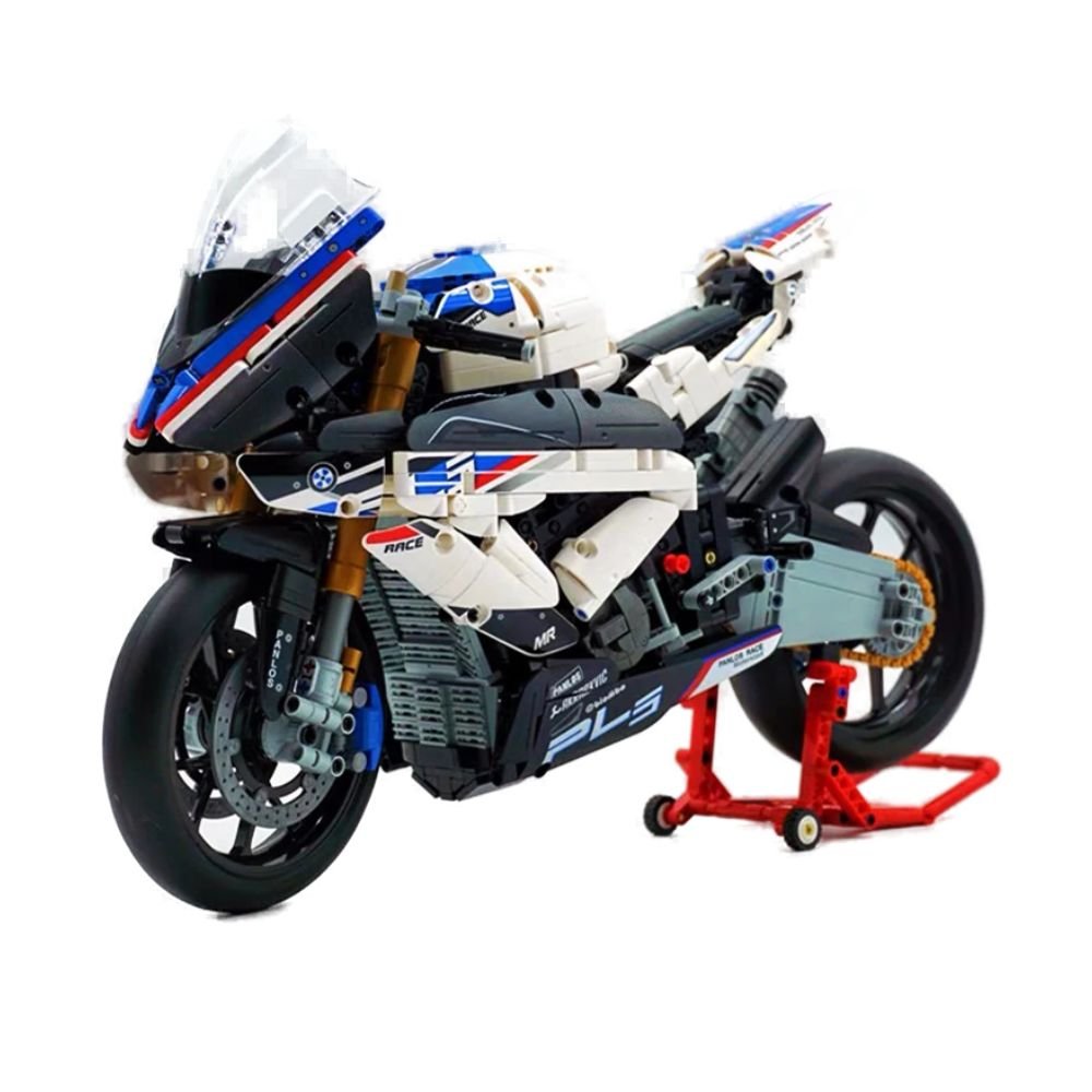 Brick MOC Carbon Track Superbike | 1972pcs - Brick Car Merchant