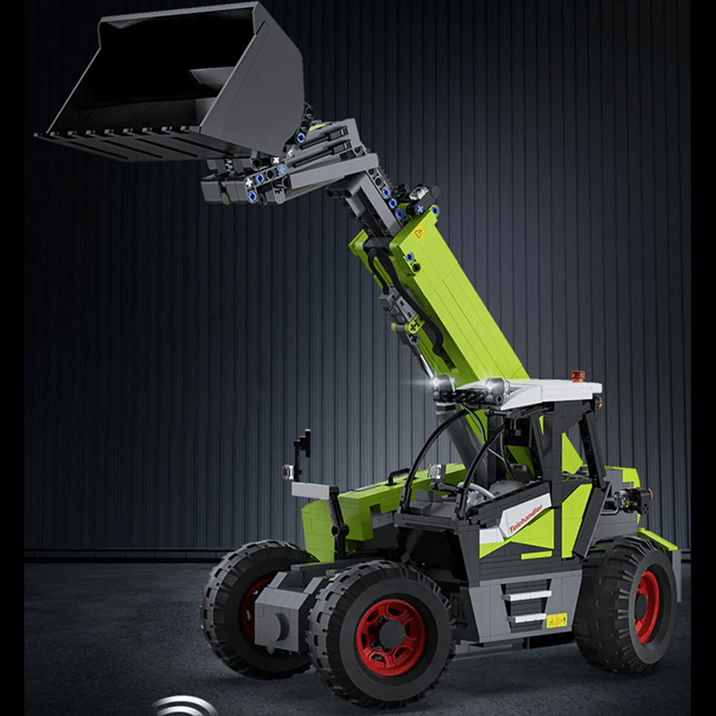 Brick MOC Cargo Loader Utility Vehicle | 1469pcs - Brick Car Merchant
