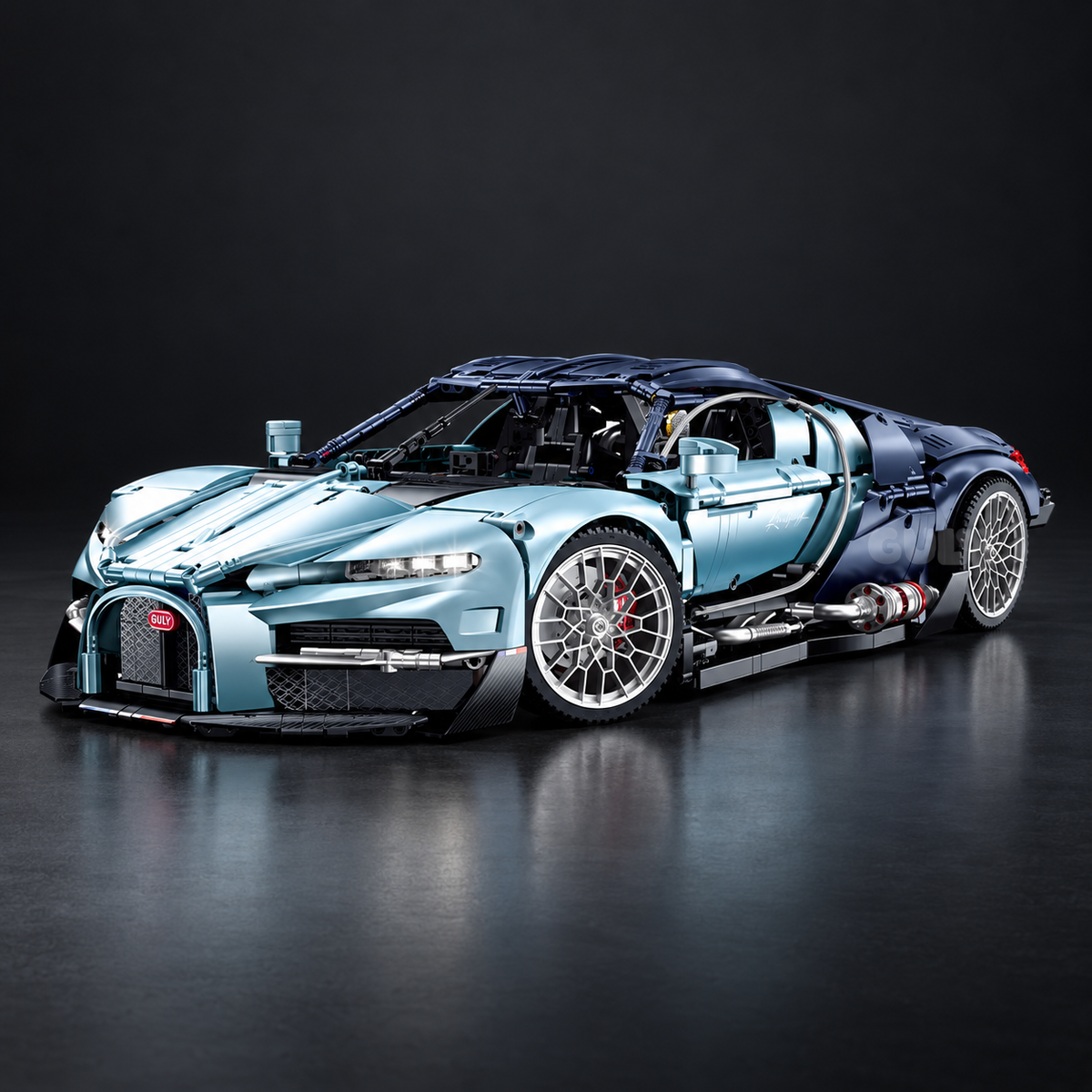 Brick MOC Bugatti Tourbillion-Inspired Hypercar - Brick Car Merchant