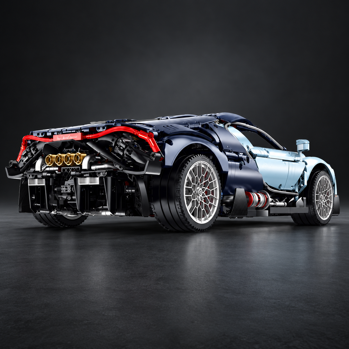 Brick MOC Bugatti Tourbillion-Inspired Hypercar - Brick Car Merchant
