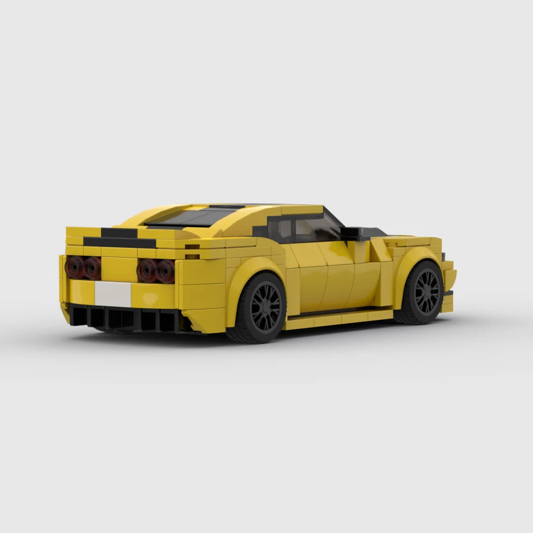 Brick MOC Chevrolet Camaro - Brick Car Merchant