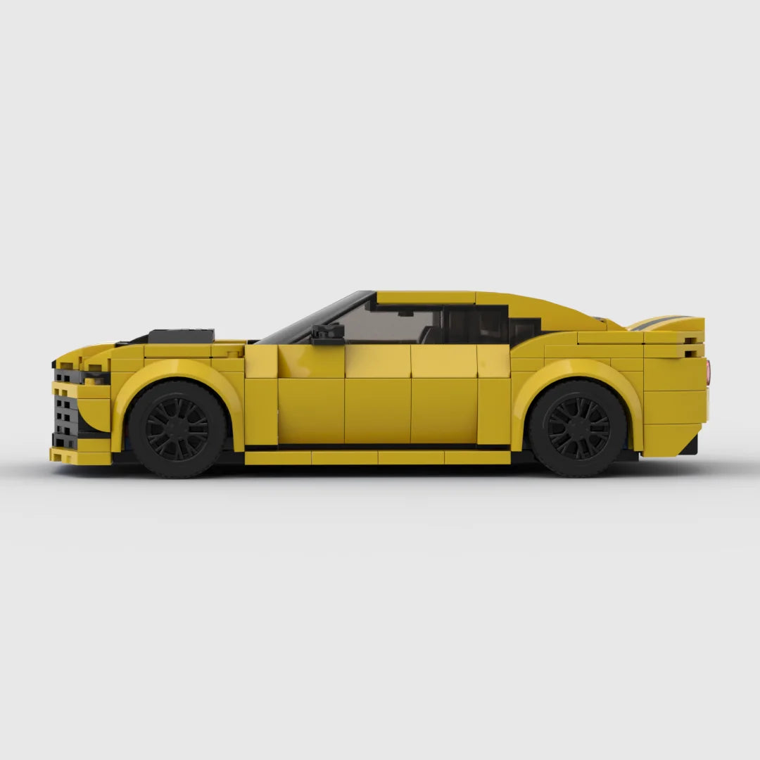 Brick MOC Chevrolet Camaro - Brick Car Merchant