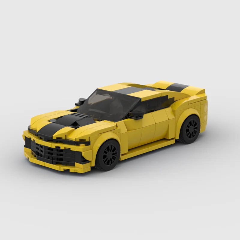 Brick MOC Chevrolet Camaro - Brick Car Merchant