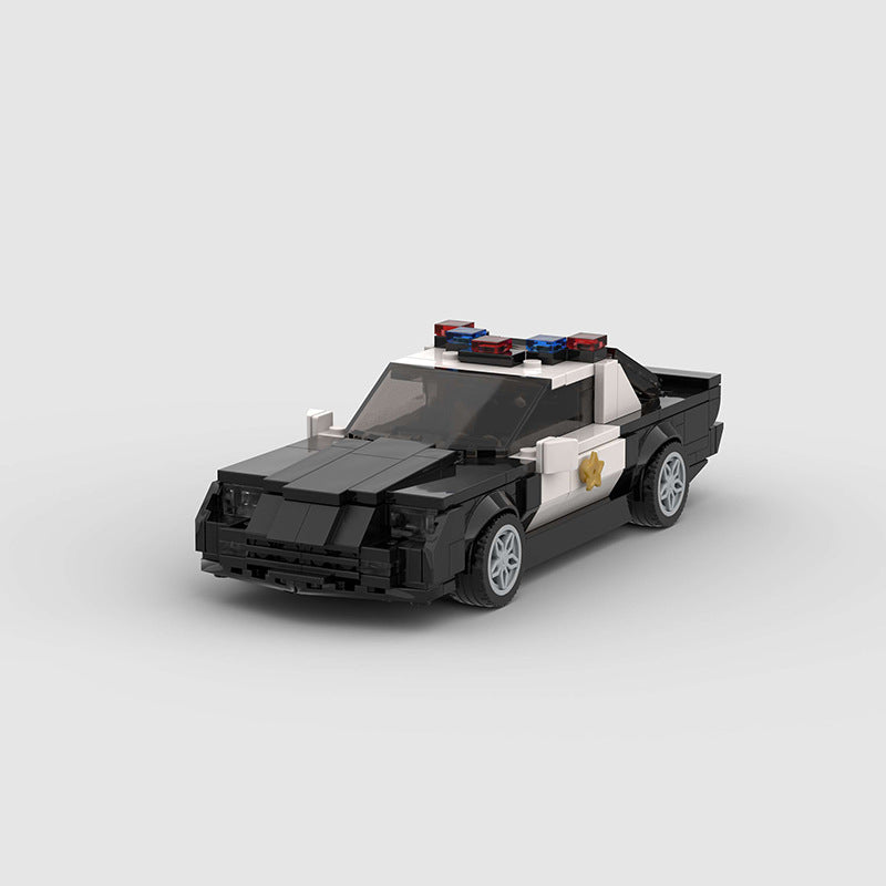 Brick MOC Chevrolet Camaro Police - Brick Car Merchant