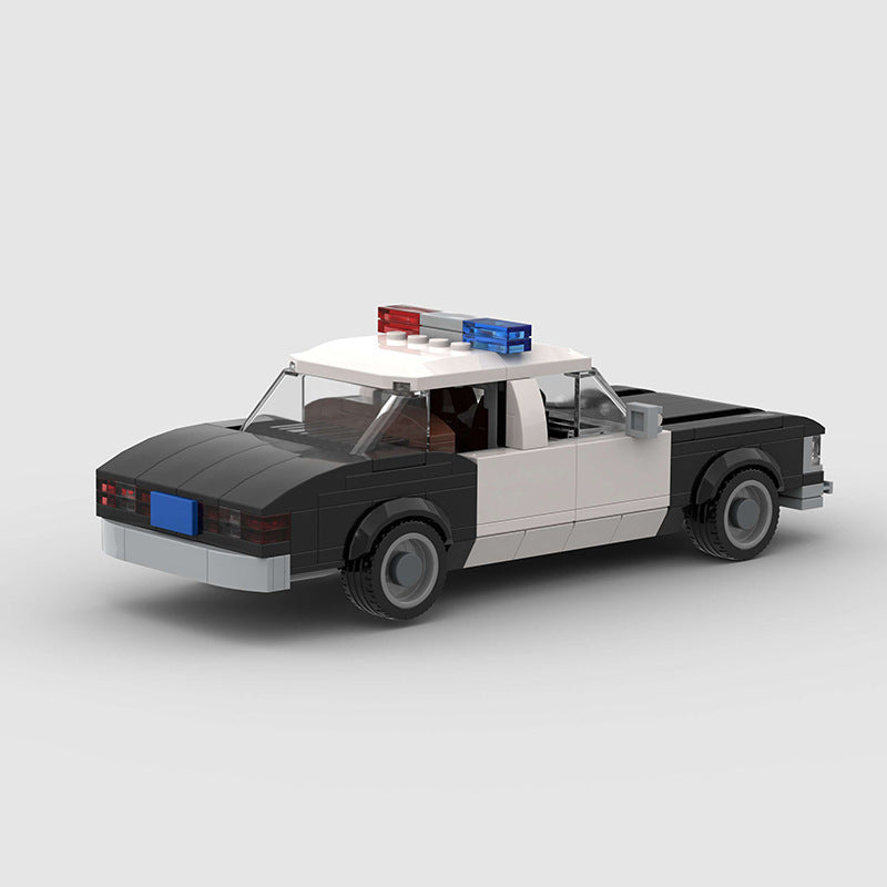 Brick MOC Chevrolet Impala Police - Brick Car Merchant