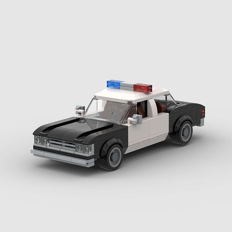 Brick MOC Chevrolet Impala Police - Brick Car Merchant