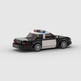 LEGO MOC Classic Police Patrol Car - Brick Car Merchant