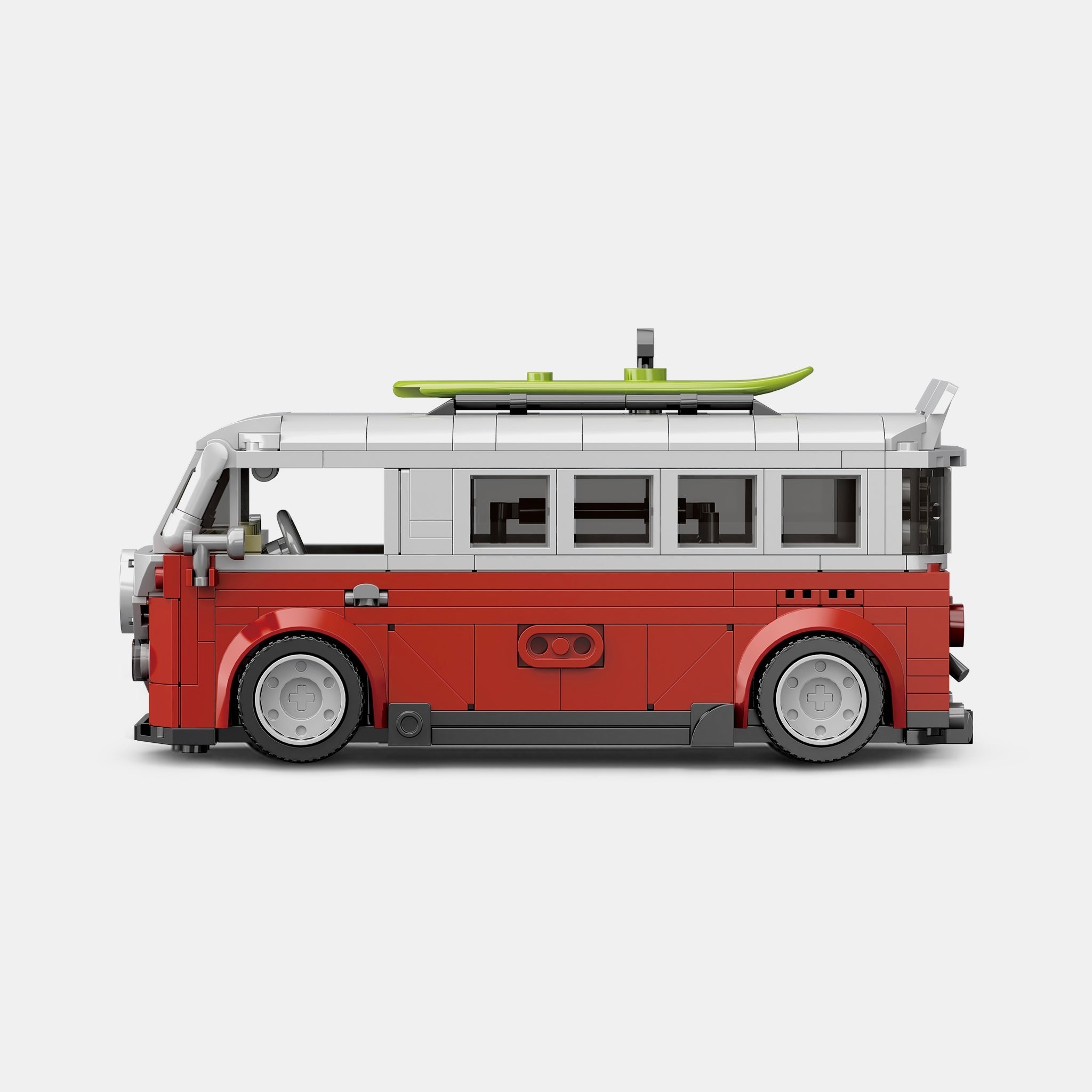 Brick MOC Classic Surf Camper - Brick Car Merchant