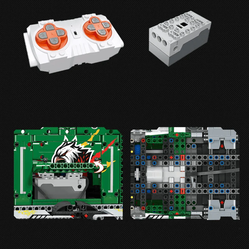 LEGO MOC Classic 379 American Truck | 2104pcs - Brick Car Merchant