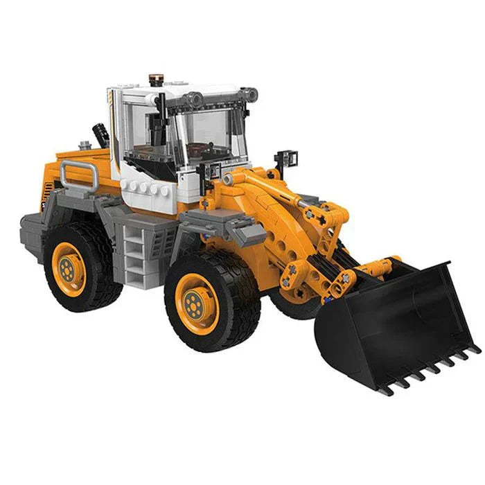 Brick MOC Compact Forklift Loader | 694pcs - Brick Car Merchant