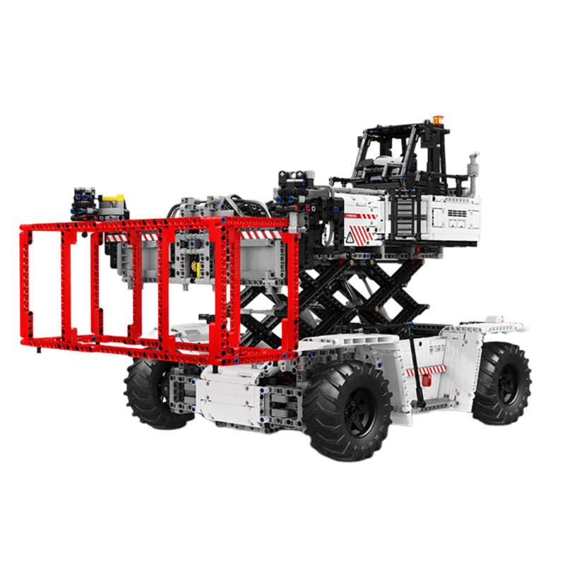 Brick MOC Container Forklift - Ultimate Edition | 4877pcs - Brick Car Merchant