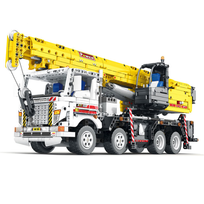 Brick MOC Crane Truck Remote Control | 2205pcs - Brick Car Merchant